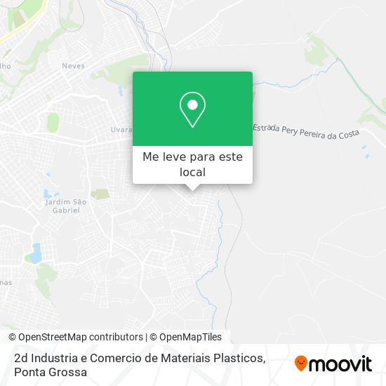 2d Industria e Comercio de Materiais Plasticos mapa