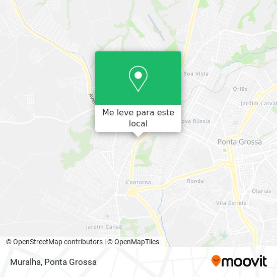 Muralha mapa