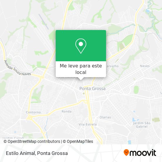 Estilo Animal mapa