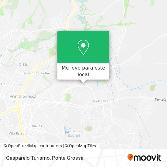 Gasparelo Turismo mapa