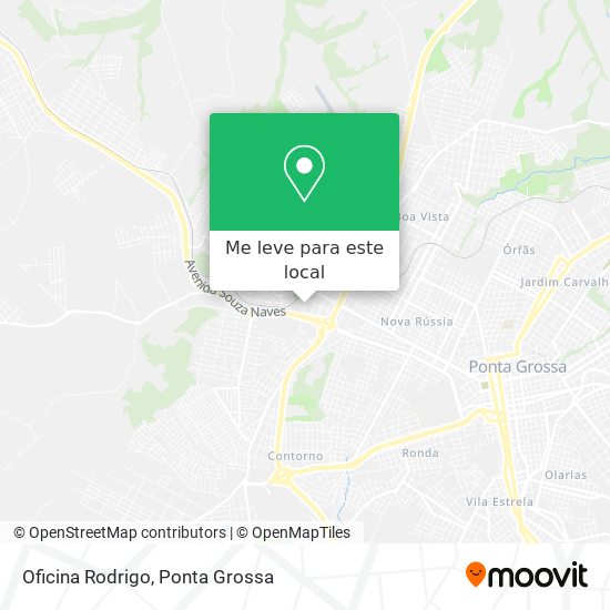 Oficina Rodrigo mapa