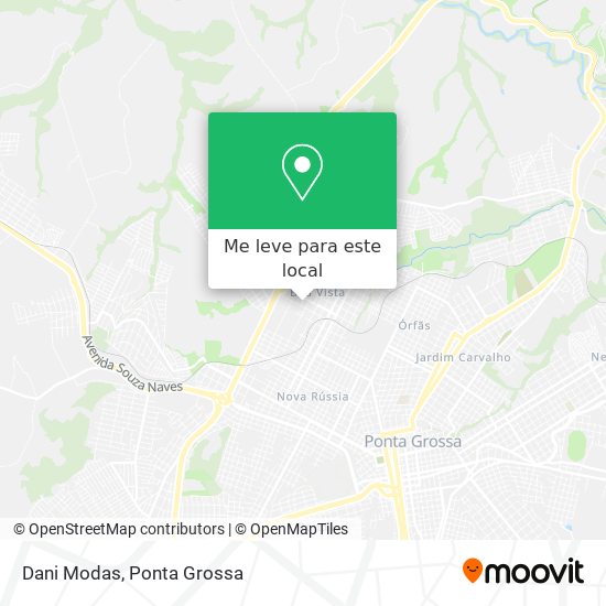 Dani Modas mapa