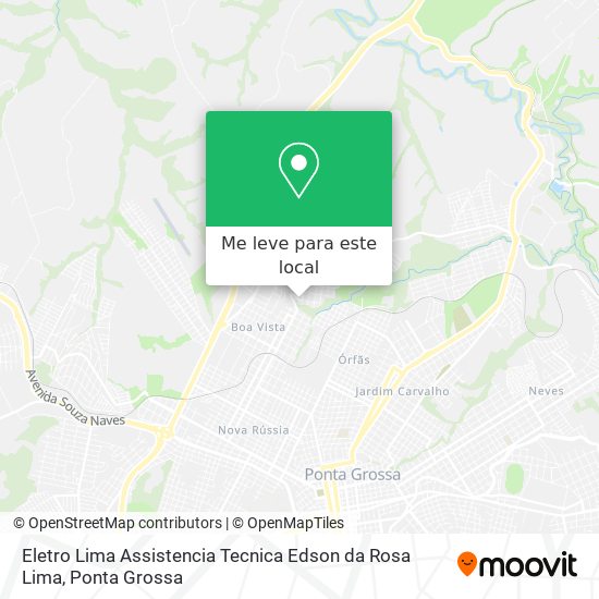 Eletro Lima Assistencia Tecnica Edson da Rosa Lima mapa