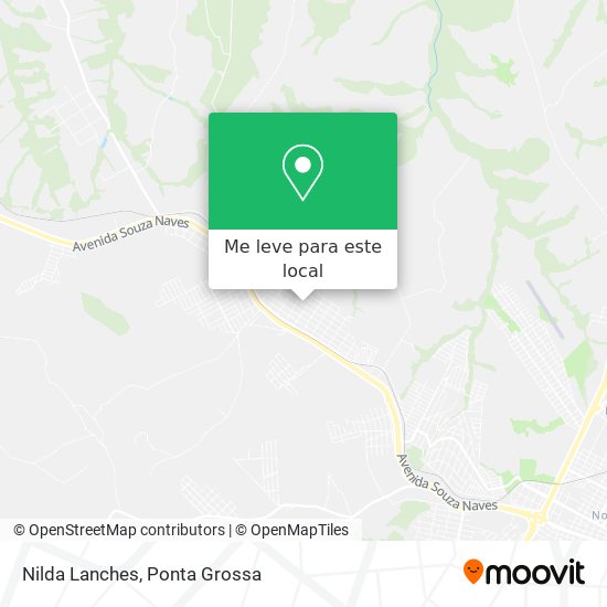 Nilda Lanches mapa