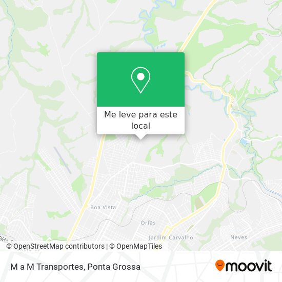 M a M Transportes mapa