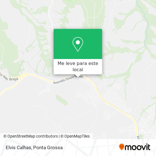 Elvis Calhas mapa