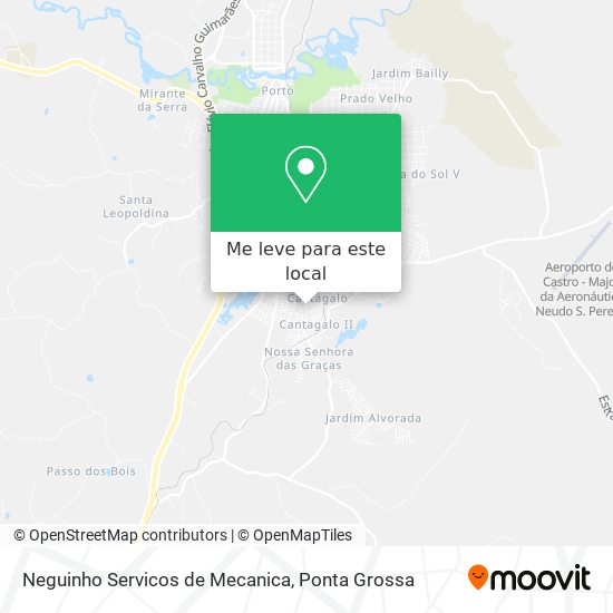 Neguinho Servicos de Mecanica mapa