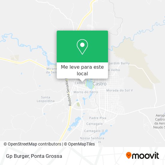 Gp Burger mapa