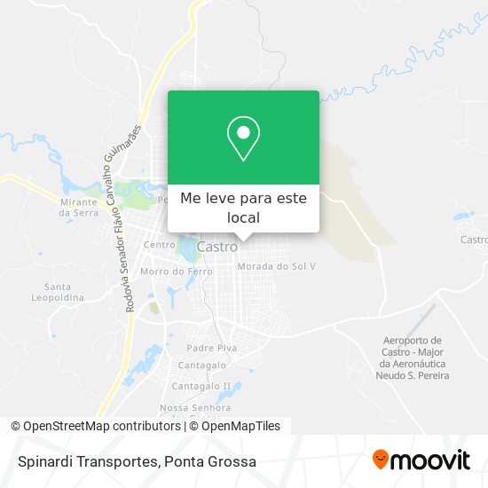 Spinardi Transportes mapa