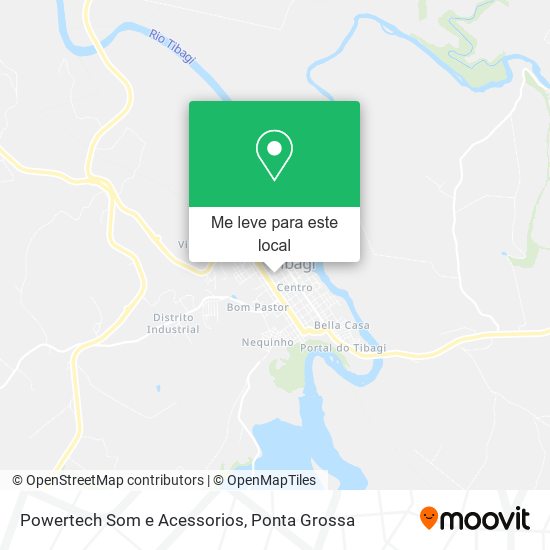 Powertech Som e Acessorios mapa