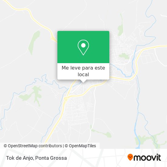 Tok de Anjo mapa