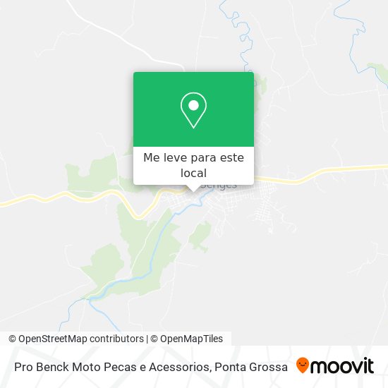 Pro Benck Moto Pecas e Acessorios mapa