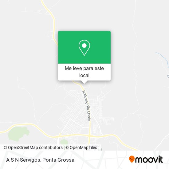 A S N Servigos mapa