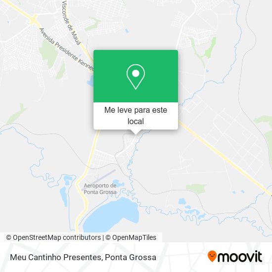 Meu Cantinho Presentes mapa