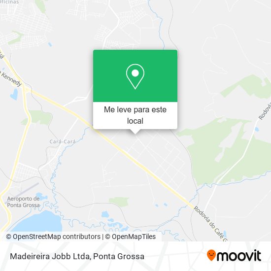 Madeireira Jobb Ltda mapa