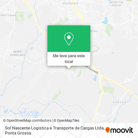 Sol Nascente Logistica e Transporte de Cargas Ltda mapa