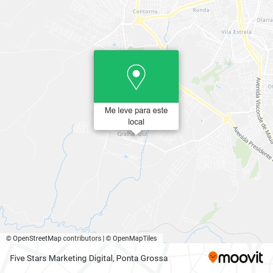Five Stars Marketing Digital mapa