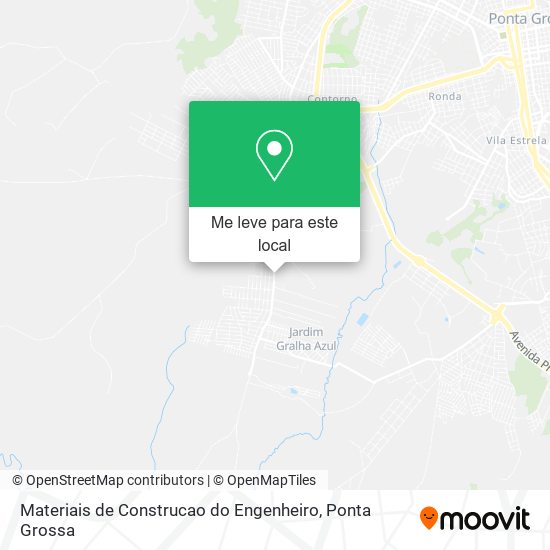 Materiais de Construcao do Engenheiro mapa