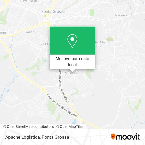 Apache Logistica mapa