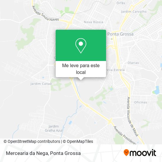 Mercearia da Nega mapa