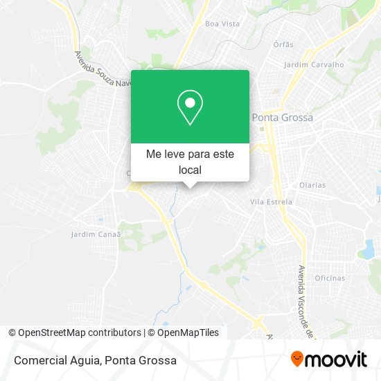 Comercial Aguia mapa