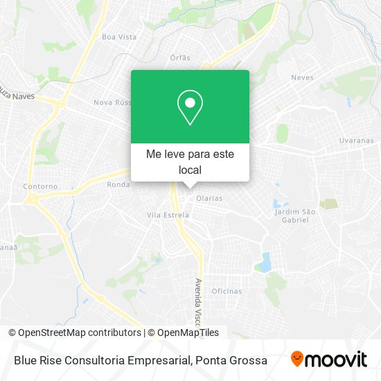 Blue Rise Consultoria Empresarial mapa