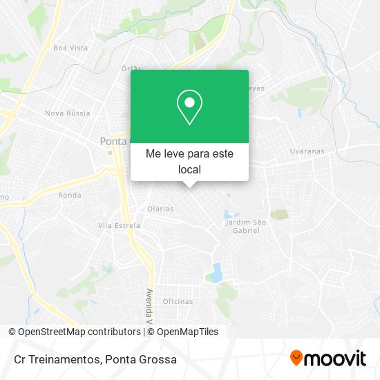 Cr Treinamentos mapa