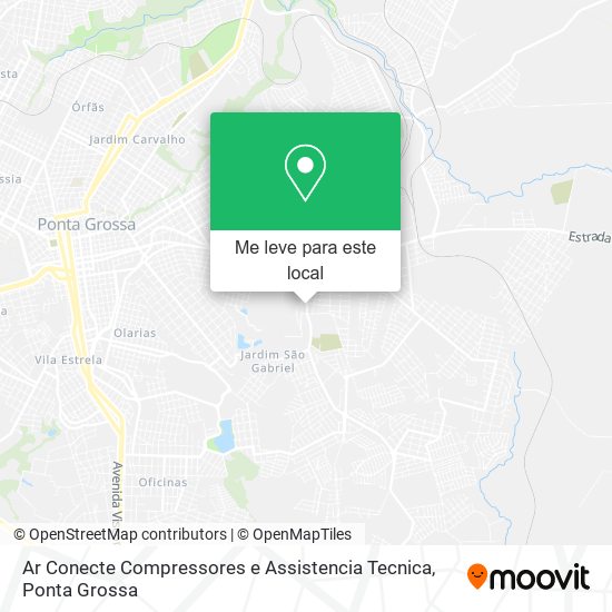 Ar Conecte Compressores e Assistencia Tecnica mapa