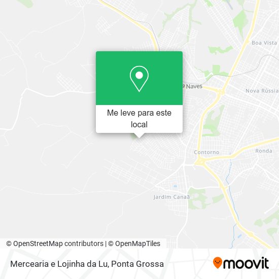 Mercearia e Lojinha da Lu mapa