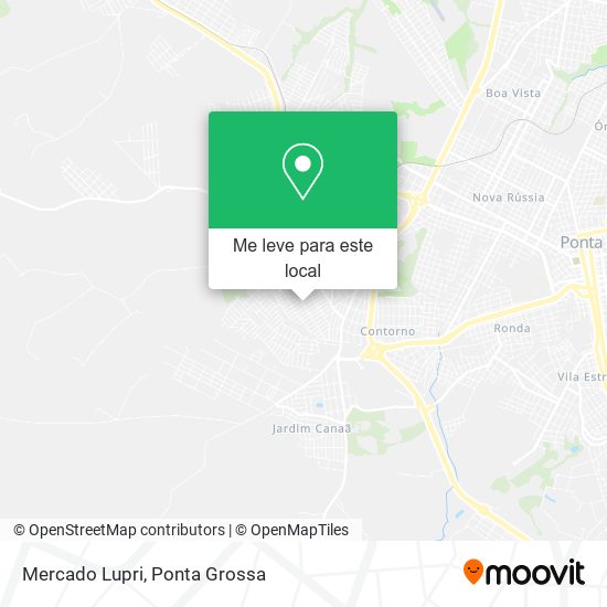 Mercado Lupri mapa