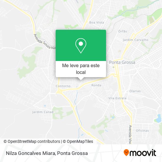 Nilza Goncalves Miara mapa