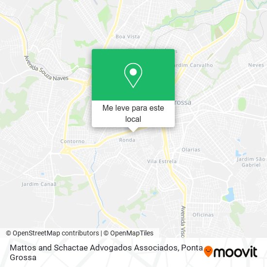 Mattos and Schactae Advogados Associados mapa