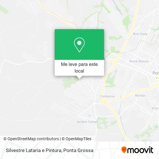 Silvestre Lataria e Pintura mapa