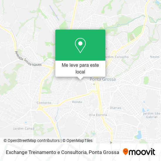 Exchange Treinamento e Consultoria mapa