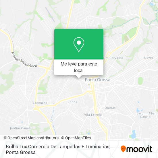 Brilho Lux Comercio De Lampadas E Luminarias mapa