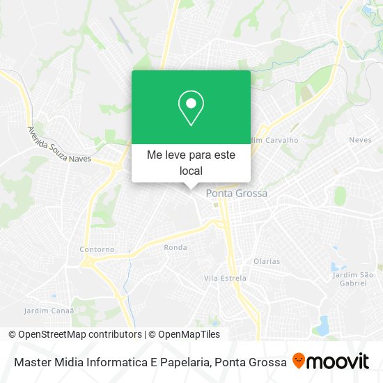 Master Midia Informatica E Papelaria mapa