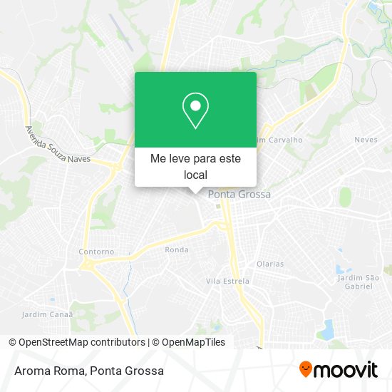 Aroma Roma mapa