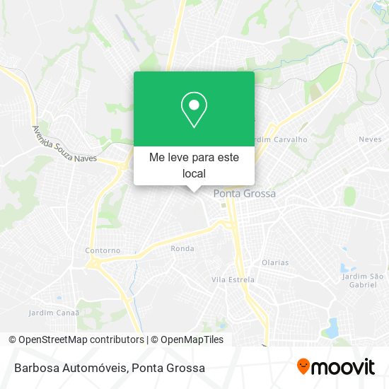 Barbosa Automóveis mapa