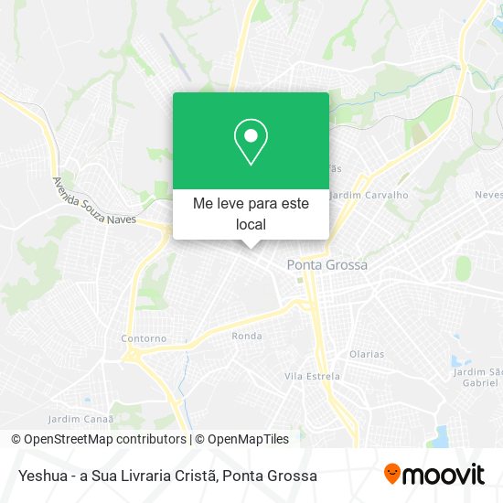 Yeshua - a Sua Livraria Cristã mapa