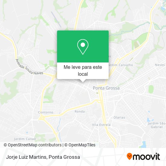 Jorje Luiz Martins mapa