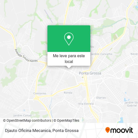 Djauto Oficina Mecanica mapa