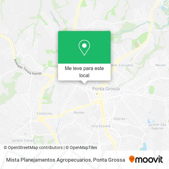 Mista Planejamentos Agropecuarios mapa