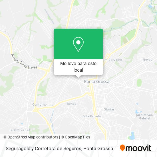 Seguragold'y Corretora de Seguros mapa