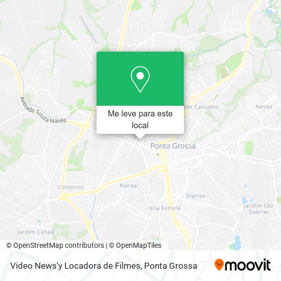 Video News'y Locadora de Filmes mapa