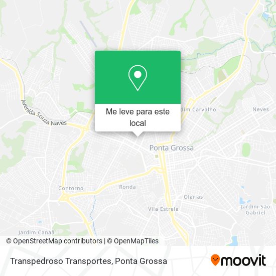 Transpedroso Transportes mapa