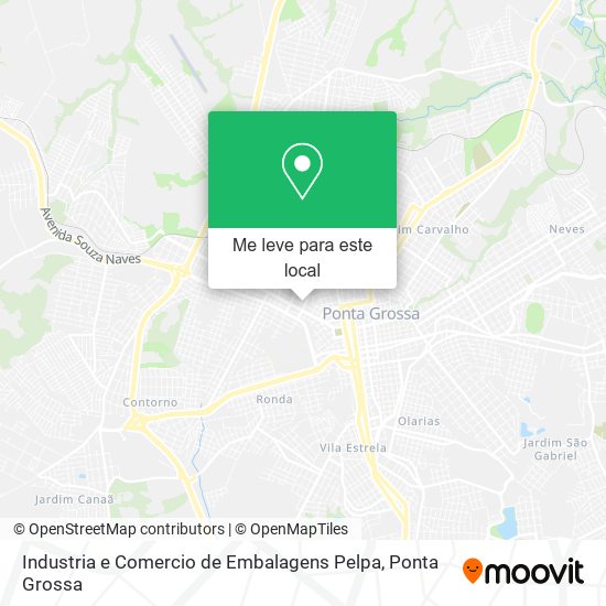 Industria e Comercio de Embalagens Pelpa mapa