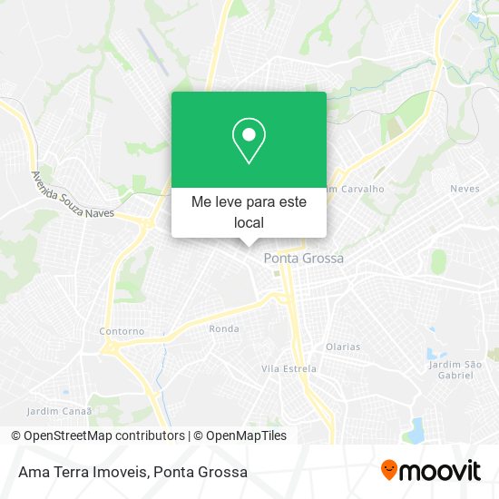 Ama Terra Imoveis mapa