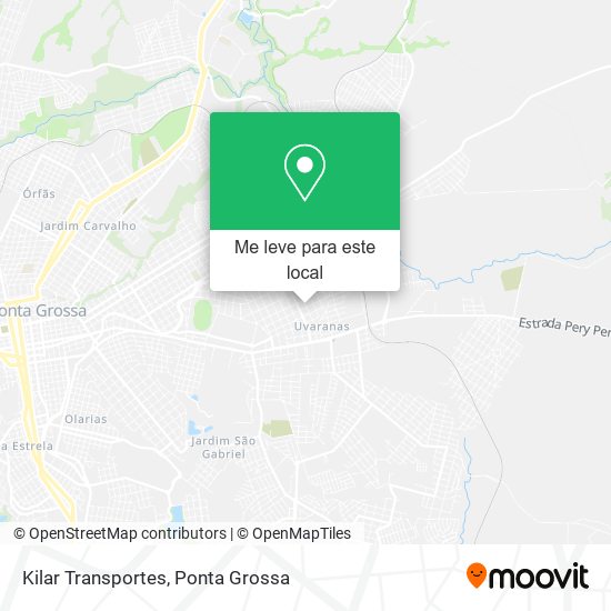 Kilar Transportes mapa