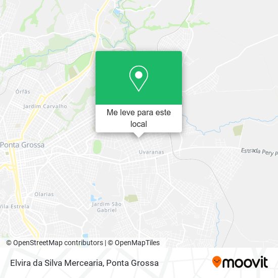 Elvira da Silva Mercearia mapa