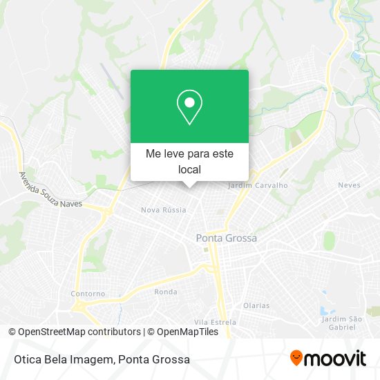 Otica Bela Imagem mapa